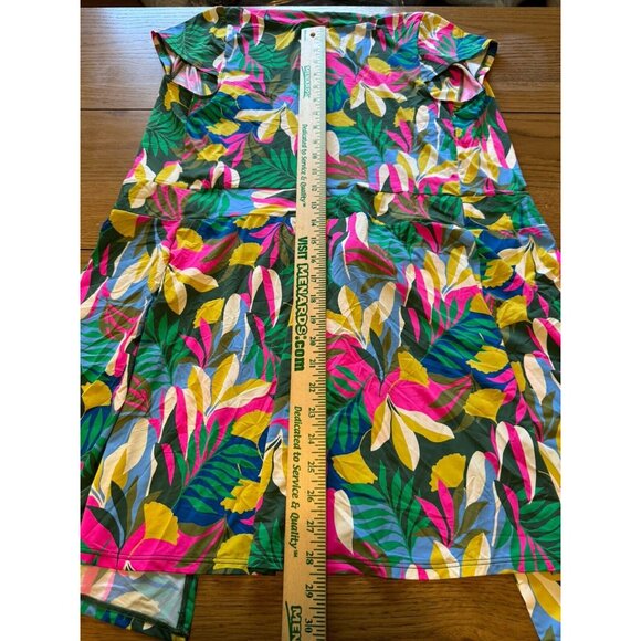Boden Women Open Front Top Size 6 Floral Tropical Hawaiian Beach Travel Colorful - Picture 5 of 10